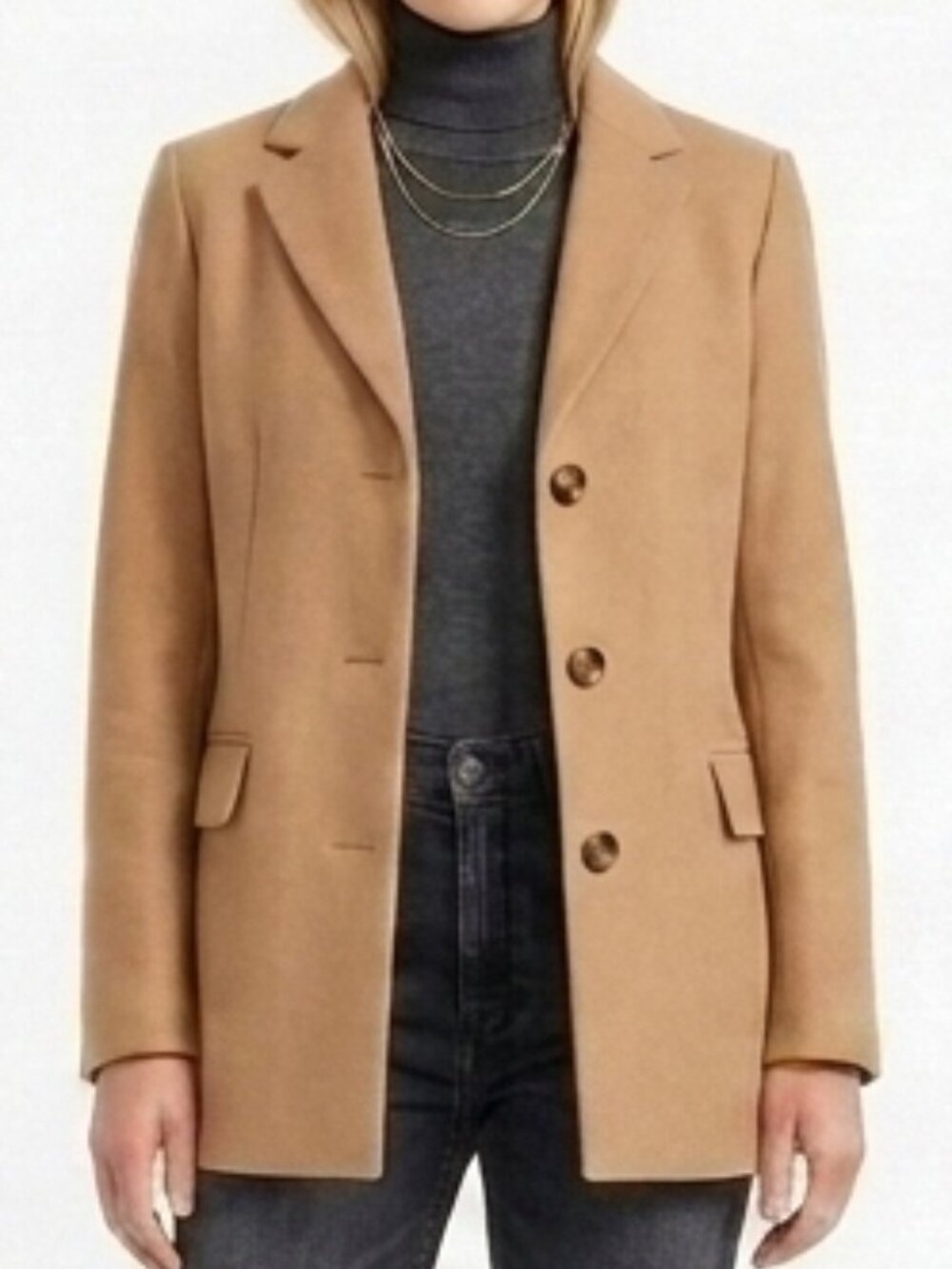 Vintage BROOKS BROTHERS Camel Hair Blazer 6 Women's